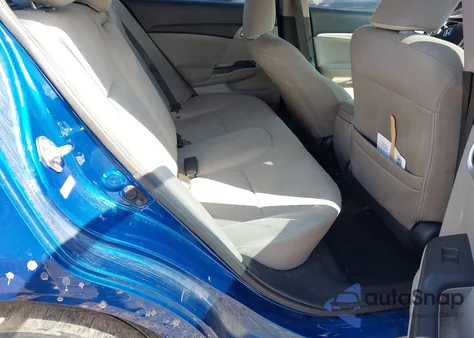 2013 Honda Civic Ex из США, поврежденный, VIN 19XFB2F80DE084783